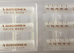 ống thủy socorex 0,5 ml